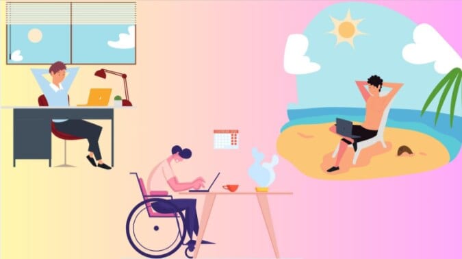 Digital Transformation makes it easy to work Remotely
